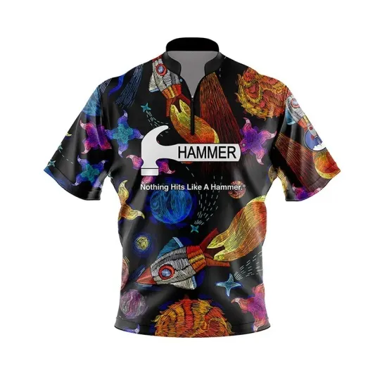 Hammer Vivid Space Rocket Bowling Jersey