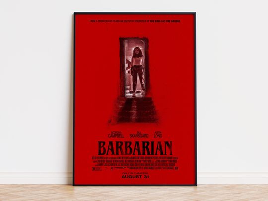 Discover Barbarian - Movie Poster | Digital Download | High Quality Ready To Print