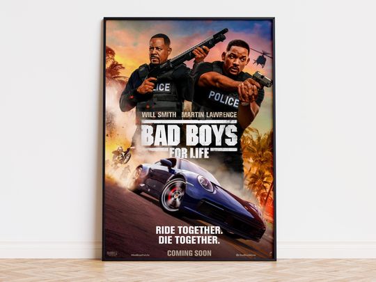 Discover Bad Boys for Life - Movie Poster | Digital Download | High Quality Ready To Print