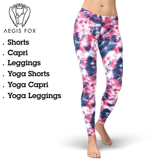 Discover Pink Tie Dye Leggings: Boho Hippie Style, Festival Pants