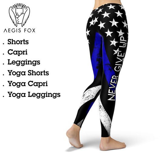 Discover American Flag Leggings: 4th of July Yoga Pants, Thin Blue Line