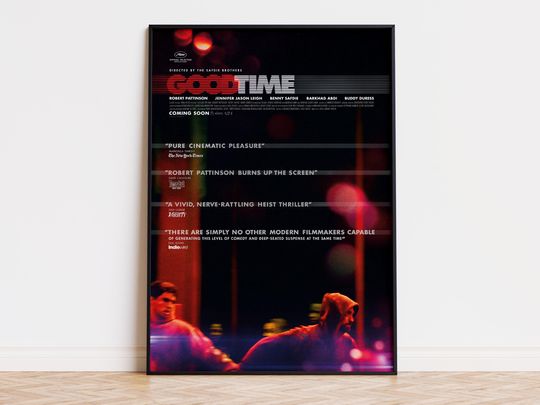 Discover Good Time - Movie Poster | Digital Download | High Quality Ready To Print