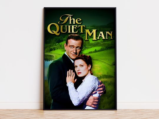 Discover The Quiet Man - Movie Poster | Digital Download | High Quality Ready To Print