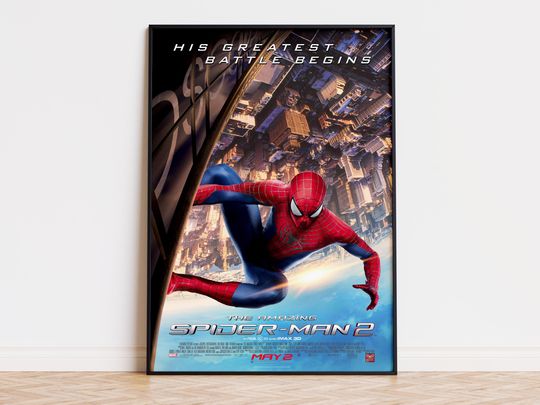 Discover The Amazing Spider-Man 2 - Movie Poster | Digital Download | High Quality Ready To Print