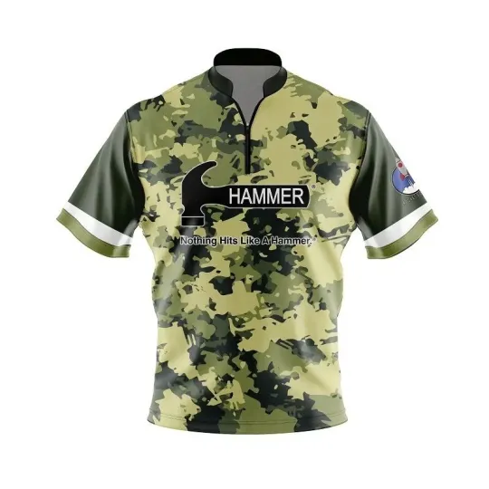 Hammer Camo Forest Rocket Bowling Jersey