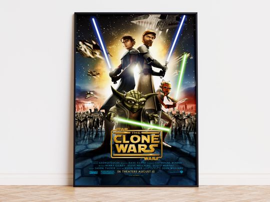 Star Wars - The Clone Wars - Movie Poster