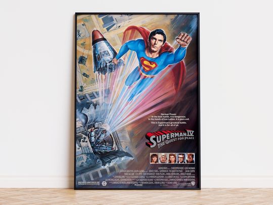 Superman IV - The Quest for Peace - Movie Poster