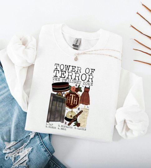 Tower of Terror Sweatshirt for Women, Disney-inspired Hollywood Studios