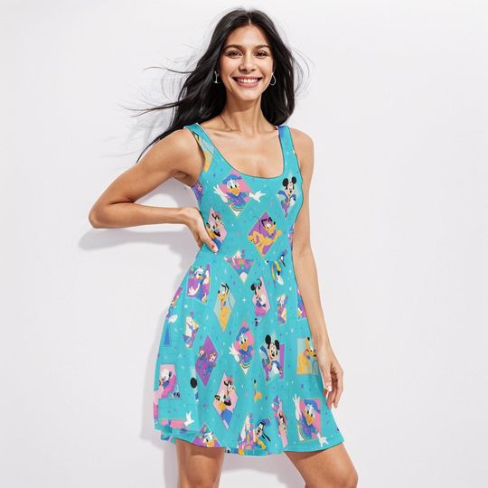 Discover Disney 70th Anniversary dress, Collectible Souvenir Disney Trip dress, Disney 70th Family & Couples Matching Celebration