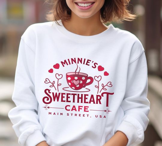 Discover Disneyland Valentine Sweatshirt, Unisex Adult Sweater, Disney Theme Apparel