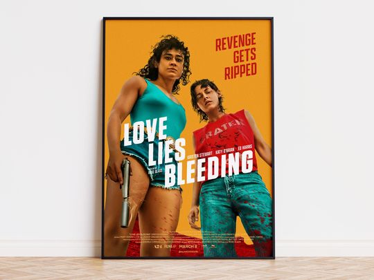 Discover Love Lies Bleeding - Movie Poster | Digital Download | High Quality Ready To Print