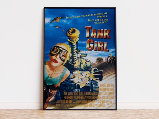 Discover Tank Girl - Movie Poster | Digital Download | High Quality Ready To Print
