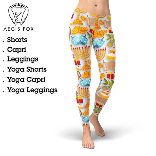 Discover Hanukkah Leggings, Gift for Women