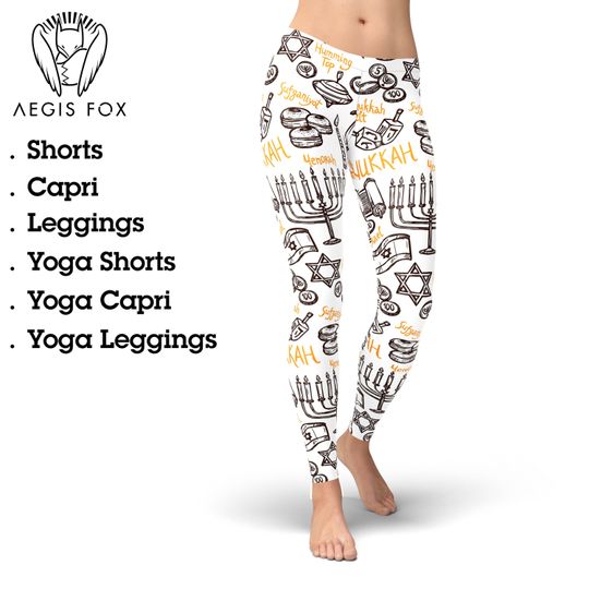 Discover Hanukkah Leggings, Gift for Women