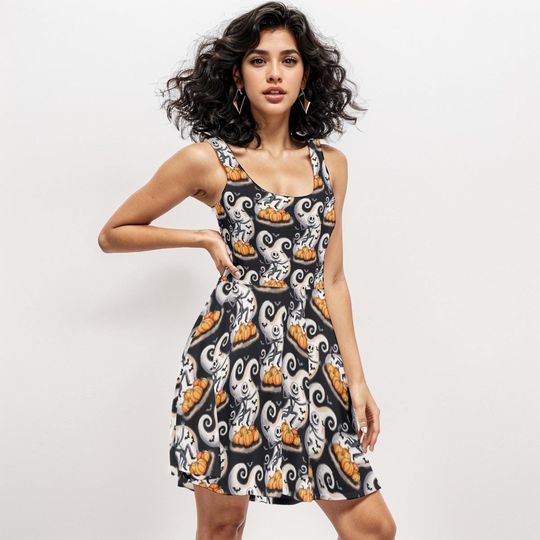 Jack Skellington Skater Dress: Nightmare Before Christmas, Disneyland Halloween