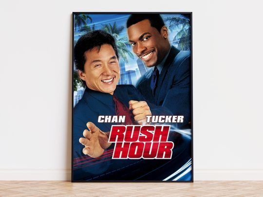 Discover Rush Hour - Movie Poster | Digital Download | High Quality Ready To Print