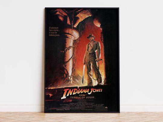 Indiana Jones and the Temple of Dooom - Movie Poster