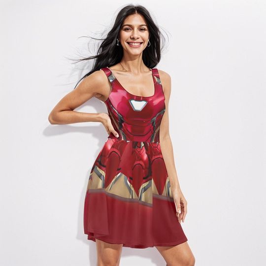 Iron Man MK85 Cosplay Dress: Avengers Superhero Costume