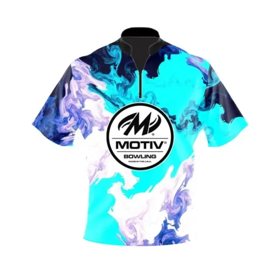 Discover Custom Name Motiv Abstract Quick Ship CoolWick Sash Zip Bowling Jersey