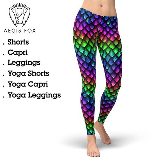 Discover Dragon Leggings, Gift for Women