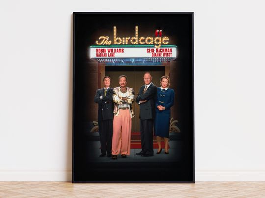 Discover The Birdcage - Movie Poster