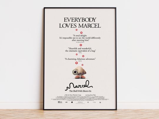 Discover Marcel the Shell with Shoes On - Movie Poster