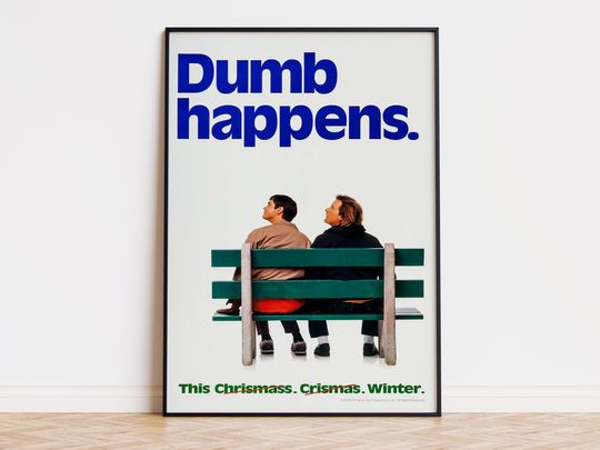 Discover Dumb and Dumber - Movie Poster | Digital Download | High Quality Ready To Print