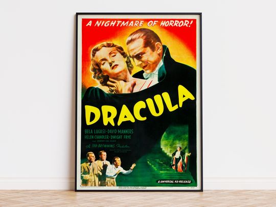 Discover Dracula - Movie Poster | Digital Download | High Quality Ready To Print
