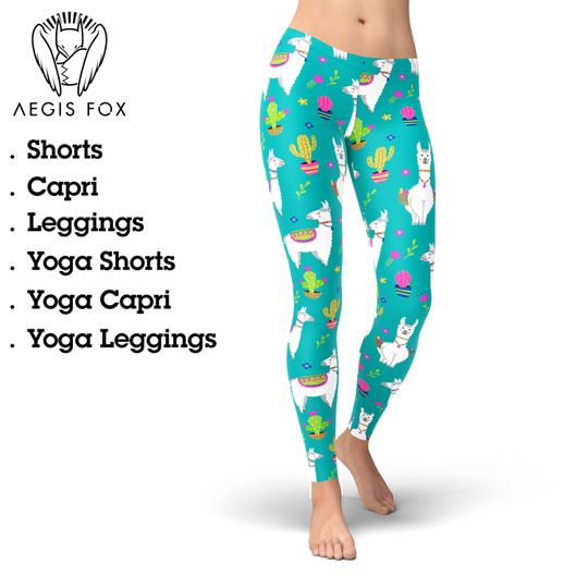 Discover Llama Leggings, Gift for Women