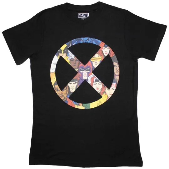 Discover Marvel Comics Unisex X-Men 97 X Badge T-Shirt