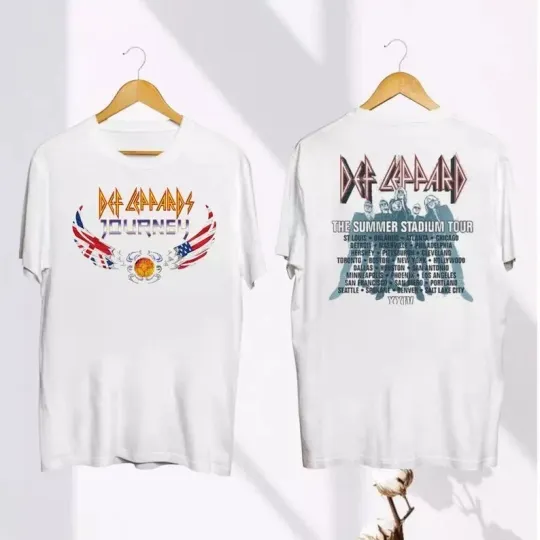 Discover 2025 Summer Stadium Tour Def Leppard and Journey Shirt - Fan Merch
