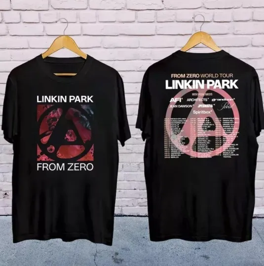 Discover Linkin Park From Zero World Tour 2025 Shirt, Linkin Park Concert 2025