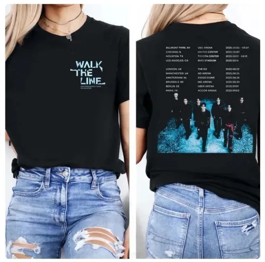 ENHYPEN World Tour 2025 Walk The Line Shirt