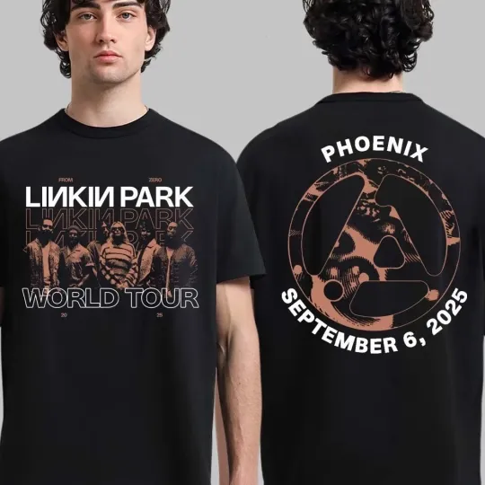 Discover Linkin Park From Zero World Tour At PHX Arena On September 6 2025 T Shirt