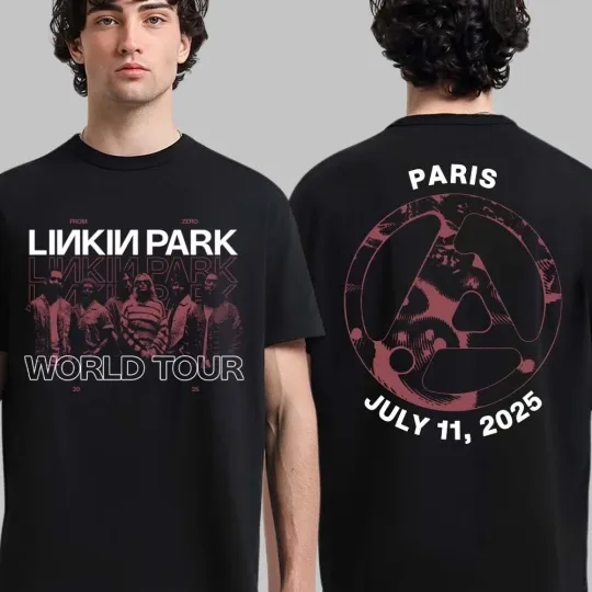 Discover Linkin Park Paris France At Stade De France From Zero World Tour July 11 Shirt
