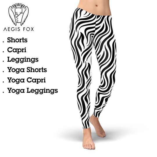 Discover Womens Zebra Leggings, Gift for Women