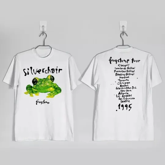 Discover 1995 Silverchair Frogstomp Tour Promo T-Shirt