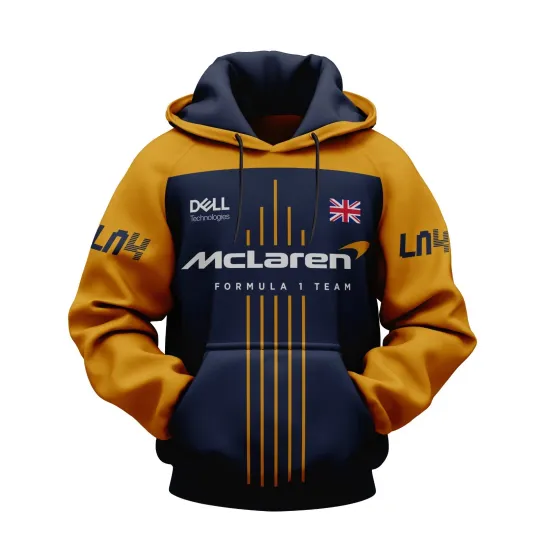 Discover F1 mcLaren team driver Lando Norris 4 hoodie, formula 1 hoodies, birthday gift
