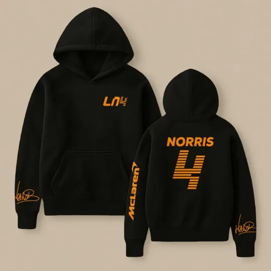 Lando Norris F_1 mc.Larren Fashion Clothing For Racing Fans Unisex Hoodie, F_1 Racing