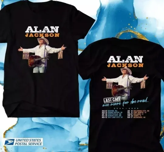 Discover ALAN JACKSON LAST CALL ONE MORE TOUR 2024-2025, ALAN JACKSON T SHIRT