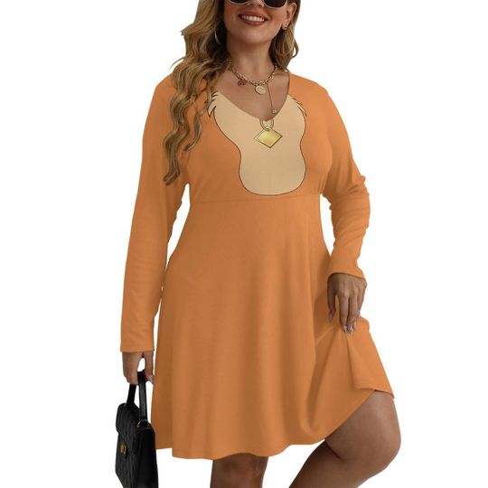 Lady and the Tramp dress costume Lady dog outfit Halloween Plus size cosplay theme park trip family group birthday party gift mom