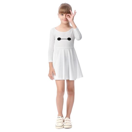 Superhero Costume Dress: Kids' Long Sleeve Hero Outfit