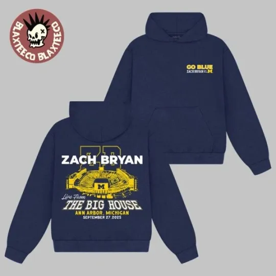 Discover Zach Bryan x Michigan Live From The Big House Ann Arbor Michigan On Sept 27 2025
