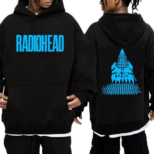 Rock band Radiohead Tour 2025 vintage hip hop streetwear Unisex Fleece Hoodie