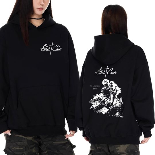 Discover Singer Ethel Cain Tour 2025 Double Sided Print Hoodie Autumn Winter Men women Trend Y2k Casual Sweatshirt Unisex Fleece pullover