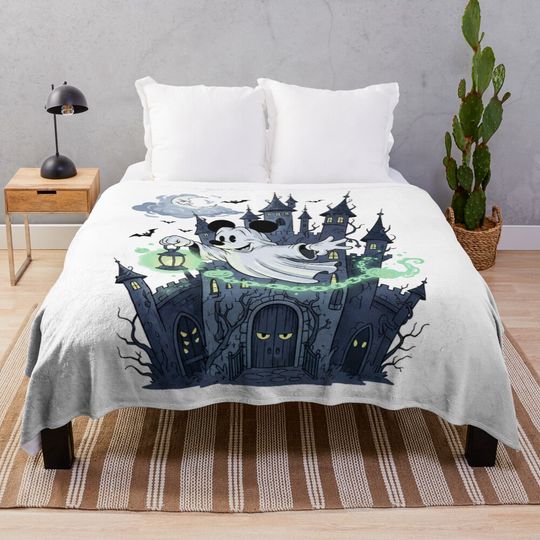 Disney Halloween Soft Warm Throw Blanket for Couch and Bed