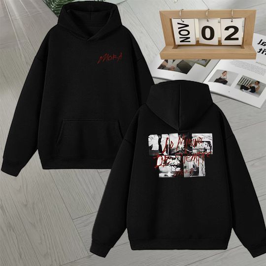 Mora Rapper Loose Forever 2025 Tour Double Sided Print Hoodies