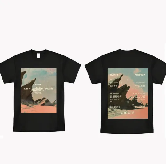 Discover Halsey Back To Badlands Tour Oct 2025 T-Shirt or Hoodie