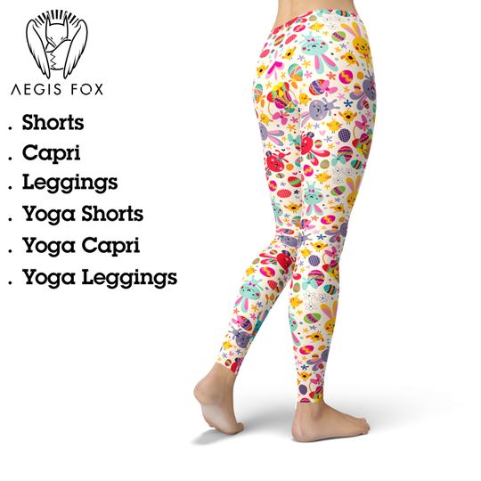 Discover Bunny Easter Leggings, Gift for Women