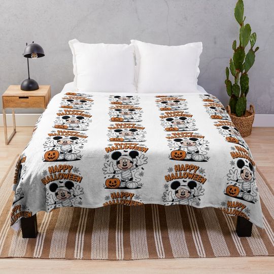 Discover Mickey Mouse mummy Throw Blanket